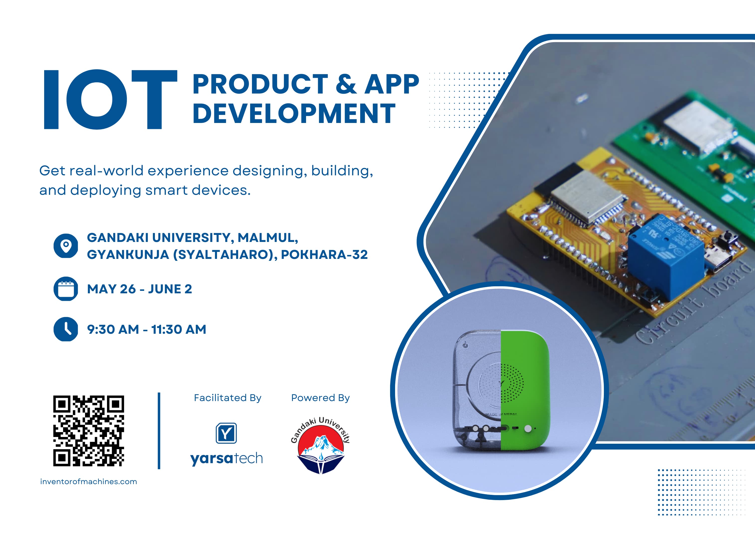 Day 1 introduction to iot yarsa tech and course overview iot